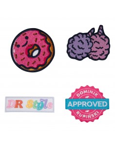 Dr style zestaw naszywek